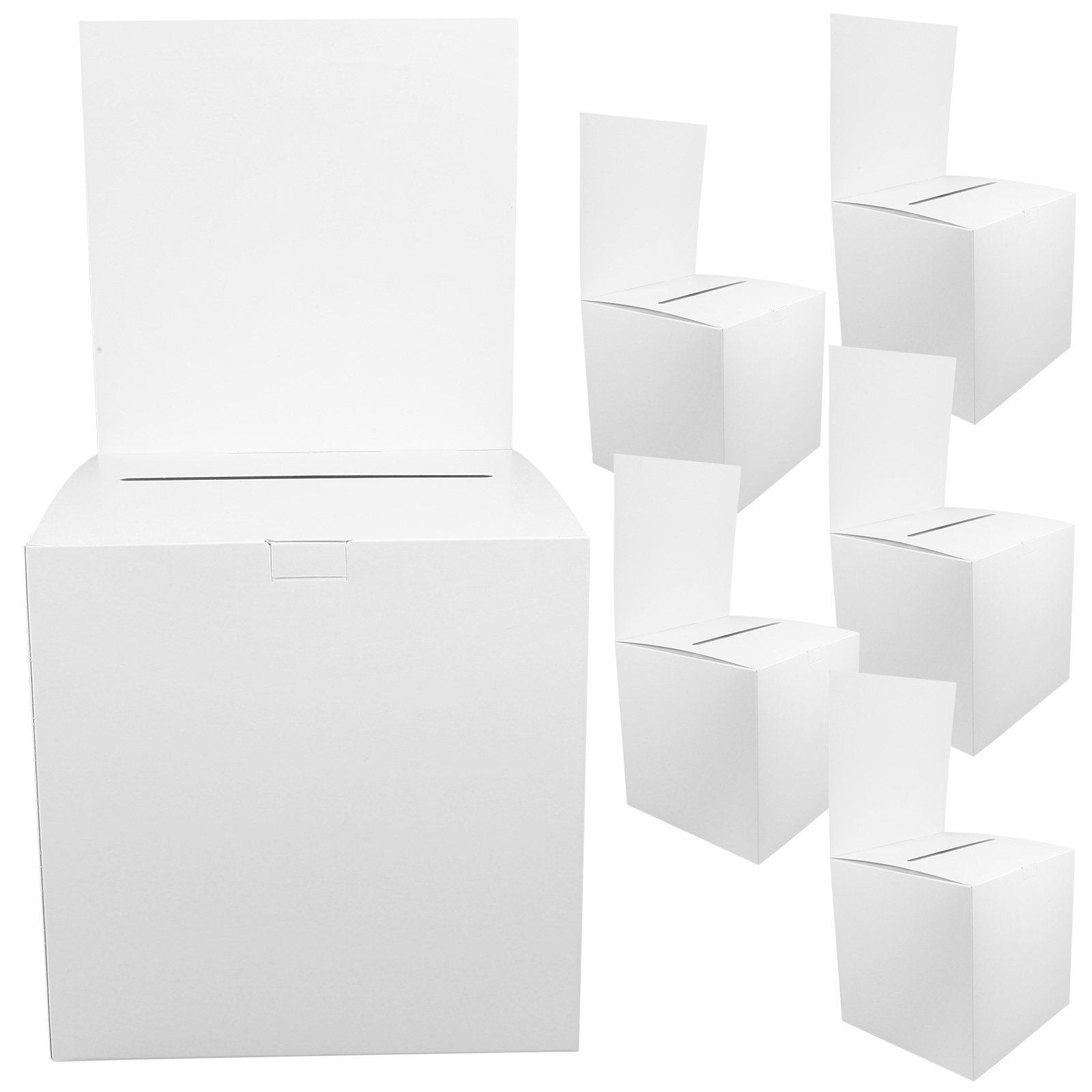 Party Games Cards - 6Pcs Versatile Lottery Box Raffle Donation