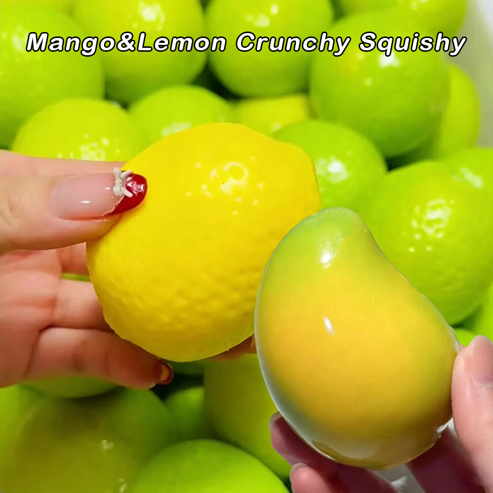 Party Games Game - Handmade Crispy Lemon Stress Ball Squeeze