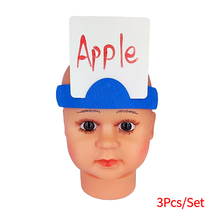 Quick Games Party - 3Pcs Plastic Headband Quick Question Game