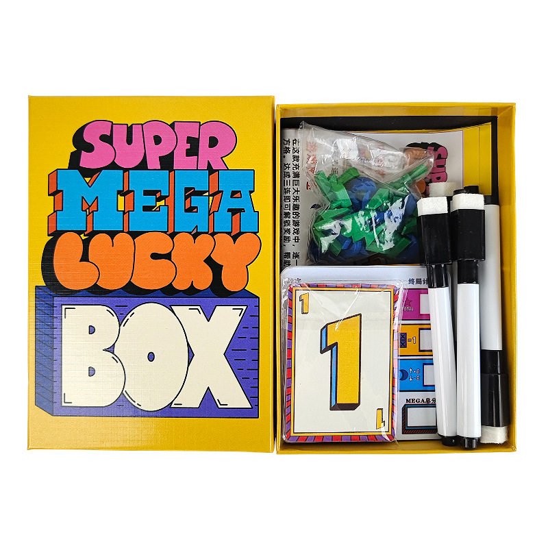Super Mega Lucky Box Board Gam - Party Games Cards review and price
