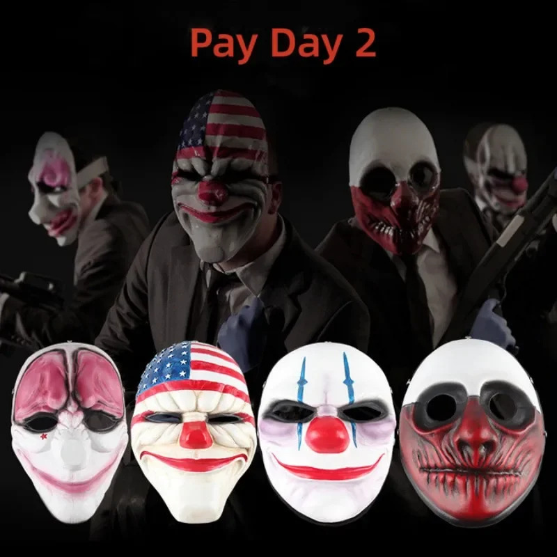 Steam Game Pay Day 2 Pvc Mask  - Party Games Steam Free review and price
