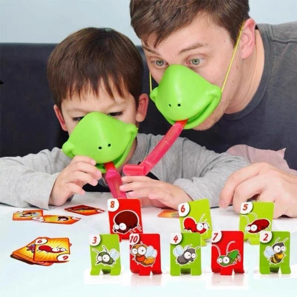 Frog Lizard Mask Wagging Tongu - Party Games Cards review and price
