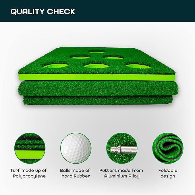 Golf Mat Game Set Short Game T - Party Games Golf review and price