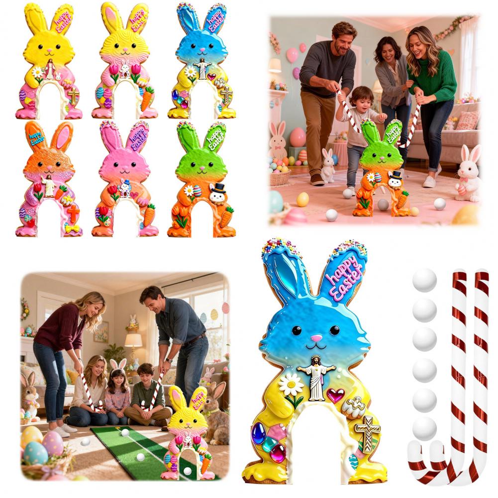 Family Golf Game Easter Bunny  - Party Games Golf review and price