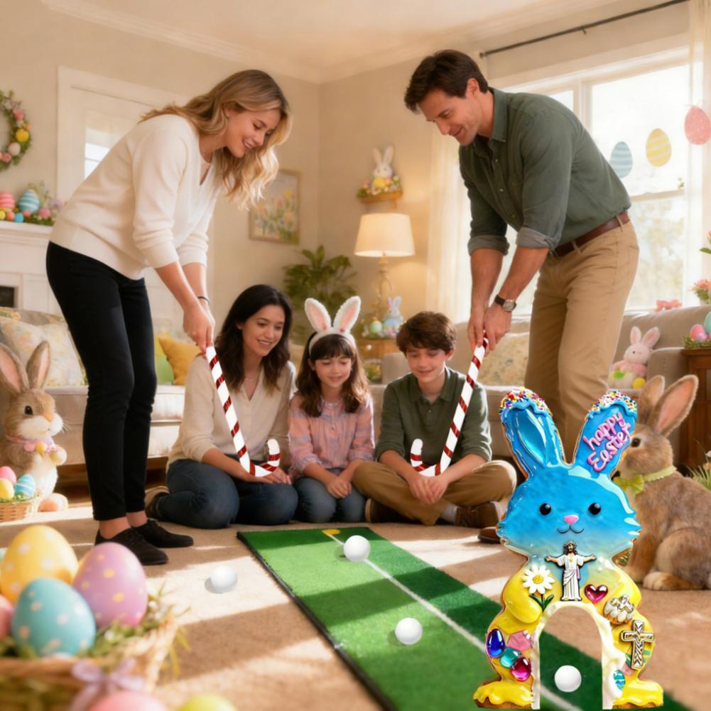 Family Golf Game Easter Bunny  - Party Games Golf review and price