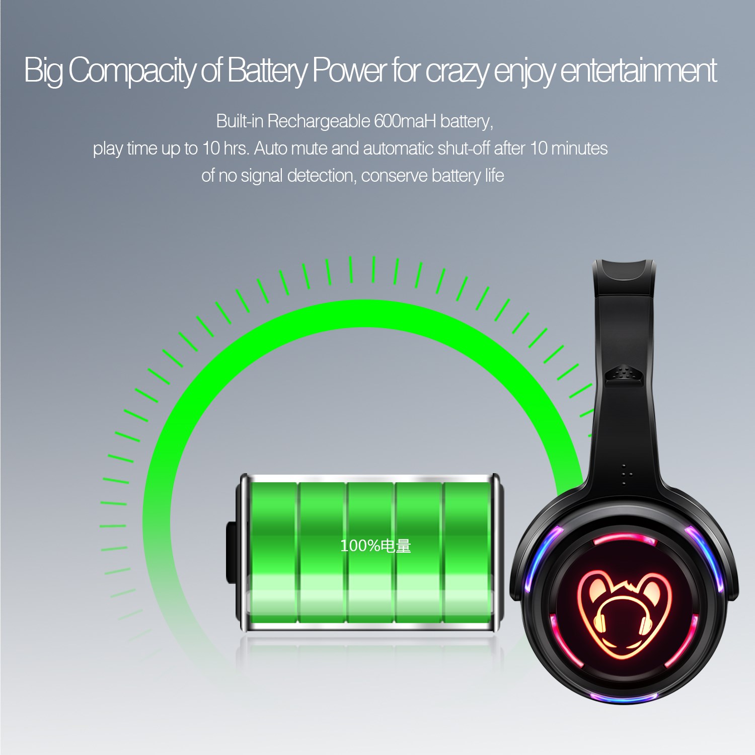 LED Flashing Light Silent Disc - Party Games Mobile review and price