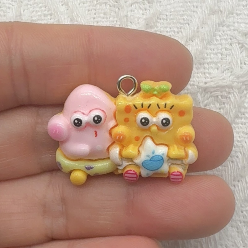 10pcs cartoon resin pendant, D - Party Games Game review and price