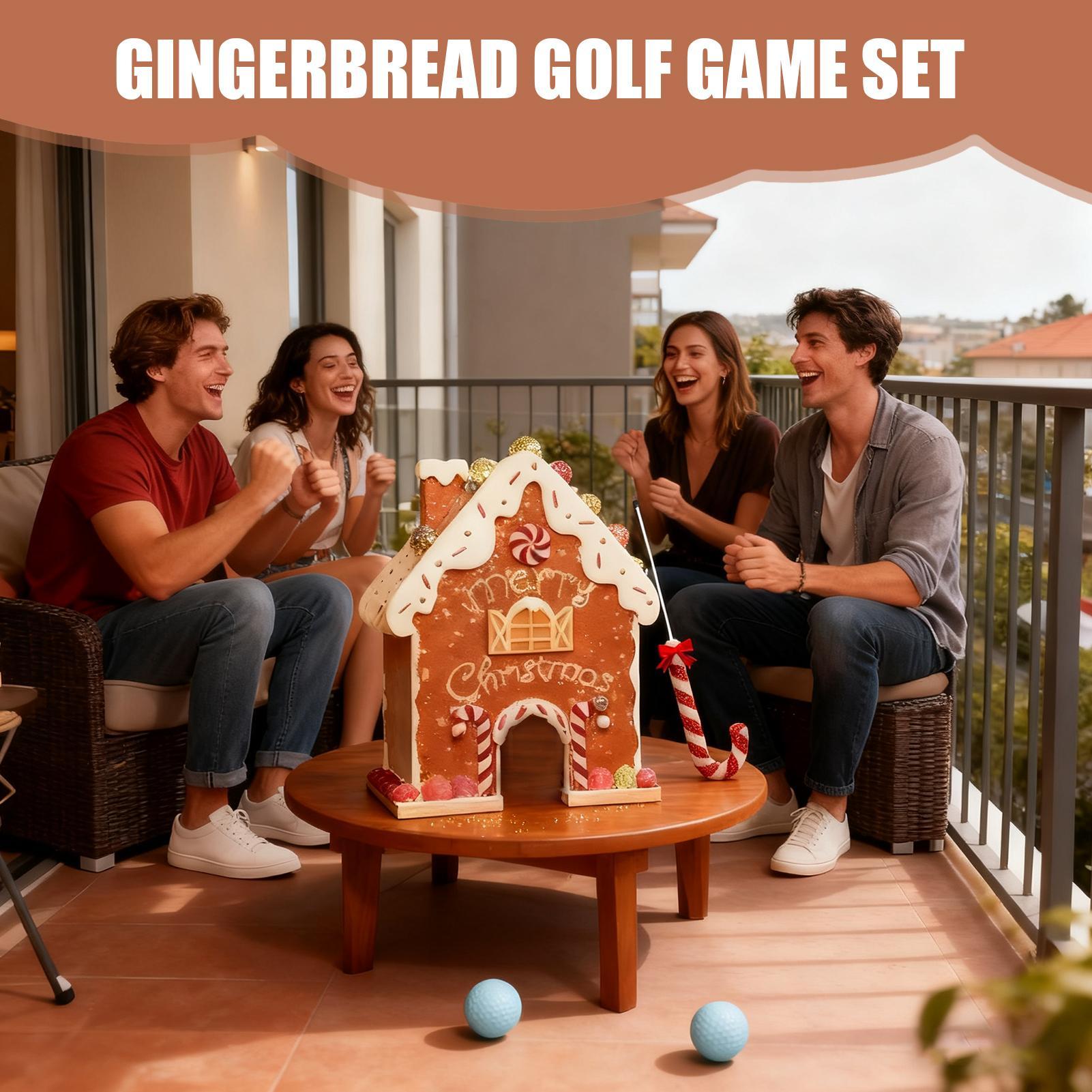 Gingerbread Golf Game Portable - Party Games Golf review and price