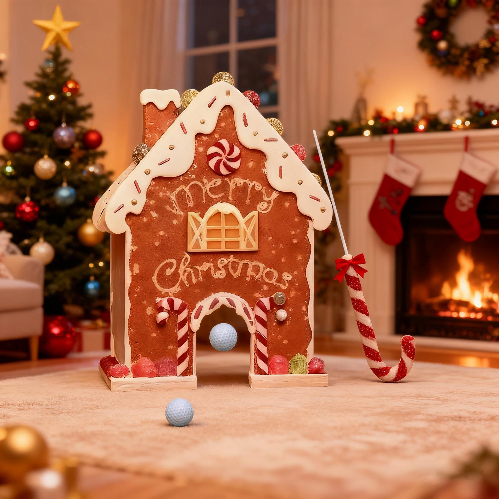 Gingerbread Golf Game Portable - Party Games Golf review and price